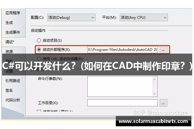 C#可以开发什么？(如何在CAD中制作印章？)