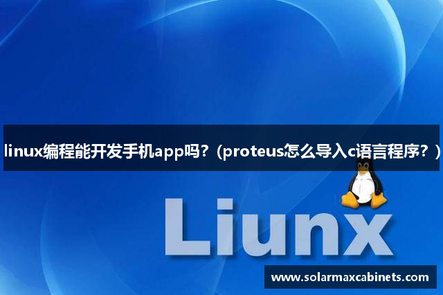 linux编程能开发手机app吗？(proteus怎么导入c语言程序？)